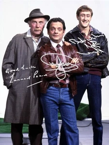David Jason, Lennard Pearce, Lyndhurst Signed Autograph 6X4 PHOTO Pre Print - Picture 1 of 1