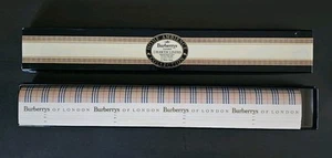 BURBERRYS Of London Scented Drawer Liners Lining Paper NOVA CHECK 6 Sheets - Picture 1 of 8