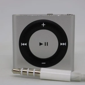 Apple iPod shuffle 4. Generation Silber  (2GB) / Clip-MP3 Player / vom Händler - Bild 1 von 6