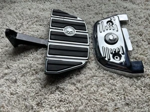 🇺🇸Harley Touring Passenger RIGHT Willie G💀 Floorboard Mount Bracket 93-25🇺🇸 - Bild 1 von 19