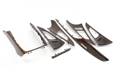 2012-2015 AUDI A6 DASH DOOR CONSOLE WOOD GRAIN INTERIOR TRIM SET #6458 Foto 1 de 4