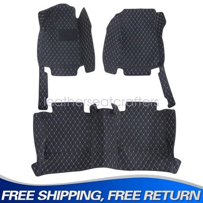 For 2013-2017 Lexus ES300h 350 Car Floor Mats Liners Set Leather All Surround - Image 1 of 4