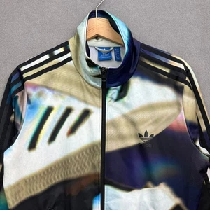 Adidas Trainingsjacke UK 16 Schuh Chaos AOP Abstract Originals Firebird Trefoil Y2K - Bild 1 von 13
