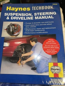 Suspension, Steering, Driveline Manual Haynes 10345 - Bild 1 von 2