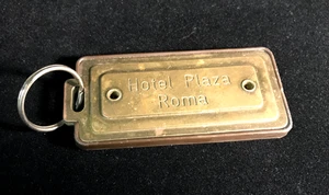 Hotel Plaza Roma Zimmer 446 Schlüsselanhänger Messing - Bild 1 von 4
