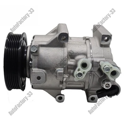 12V 6SES14C AC Compressor 97701-D4400 97701C2000 for Kia Optima Hyundai Sonata - Image 1 of 4