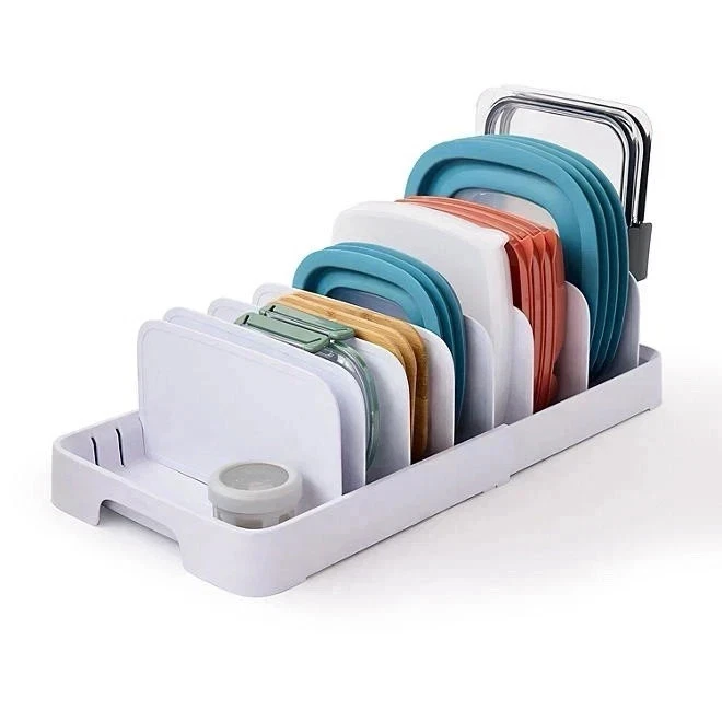 YouCopia StoraLid Food Container Lid Organizer 40-Lid Capacity Brand