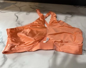 Sujetador Cacique Mujer 44DD Naranja Sin Alambres Correas Ajustables Cierre Trasero - Imagen 1 de 3