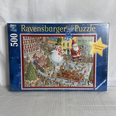Ravensburger Here Comes Christmas 500 Piece Jigsaw Puzzle 2023 BRAND NEW SEALED - Image 1 of 4