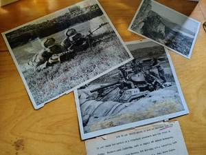 1950 KOREAN WAR Press Photos American SOLDIERS News Artillery GUNS 50s HISTORY - Bild 1 von 12