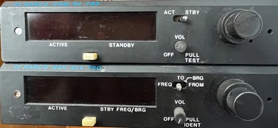 Narco 811 and 824 TSO NAV/COM.   - Image 1 of 2