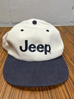 Sombrero Jeep Vintage Original Años 90 SnapBack Jeep Hat Ver Fotos Para Estado Foto 1 de 4