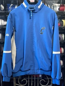 Majestic Newark Memorial Cougars Baseball Herren Therma Base Jacke royalblau XL - Bild 1 von 15