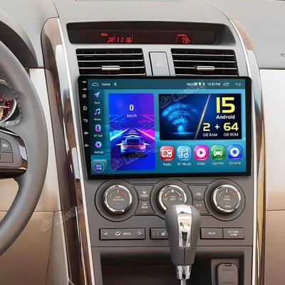Rádio estéreo para carro Android 15 Carplay GPS WIFI player para Mazda CX-9 CX9 2007-2015 - Imagem 1 de 4