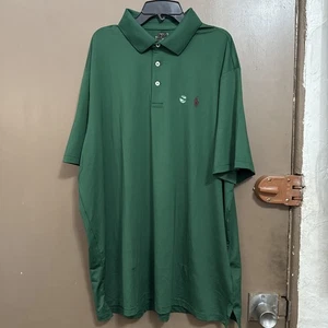 Polo Golf Green Polo Shirt (XL). Size Large. Short Sleeve. Horseshoe Bay Golf. - Picture 1 of 7