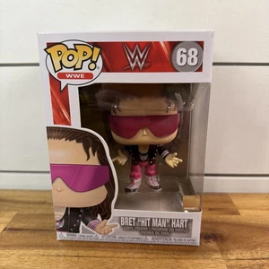Funko Pop! Vinyl Figure WWE WWF - Bret Hitman Hart #68 Ships Fast! - Picture 1 of 4