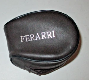 Gafas de sol plegables Ferrari vintage - marco de metal/marrón con estuche (SKU# 2679) - Imagen 1 de 4