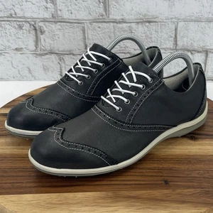 Zapatos de golf Footjoy LoPro Collection 97313 para mujer de cuero gris sin clavos de 9,5 M - Imagen 1 de 14