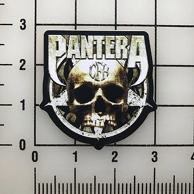Pantera Skull 3" Wide Vinyl Decal Sticker BOGO