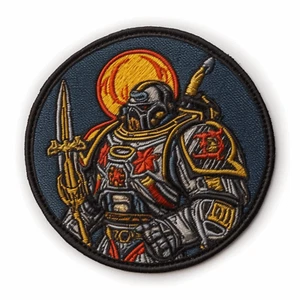 Parche de Marines Espaciales Apliques de Hierro Oscuridad Insignia Militar Juegos con disfraces Fantasía  - Imagen 1 de 12