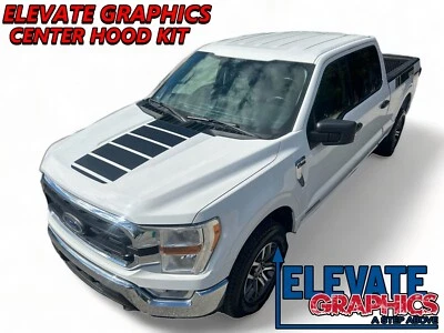 For Ford F-150 Graphics Hood Center Vinyl Stripes 3M Auto Decals 2021-2026 - Изображение 1 из 4