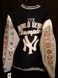 Chaqueta para hombre New York Yankees G-III 27X Champ con logotipo bordado 3X - Imagen 1 de 9