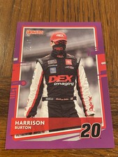 NASCAR 2021 Panini-Donruss Harrison Burton Purple card Serial #/49