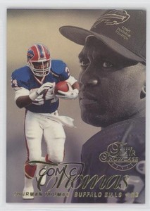 1997 Flair Showcase Row 2 Thurman Thomas #34 HOF