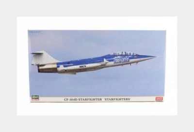 1:48 HASEGAWA Lockheed Martin Cf-104D Starfighter Military Airplane Kit HA07544 - Immagine 1 di 2
