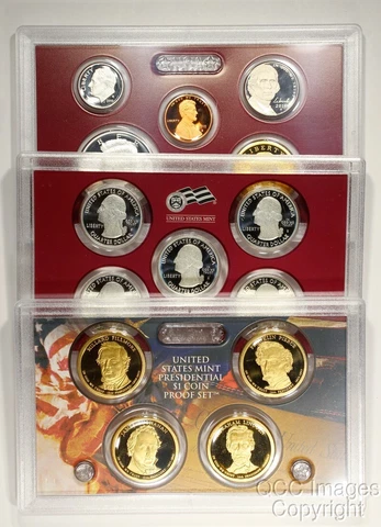 2010 San Francisco Silver Proof Set / OGP Packaging / No Stickers or Writing Cover