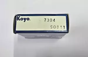 7304 Einreihiges Schrägkugellager NEU KOYO JAPAN BOX PACK 7304 - Bild 1 von 7