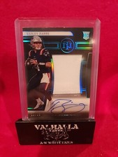 2022 Panini National Treasures Football Bailey Zappe Midnight Rpa 2 Color 10/20