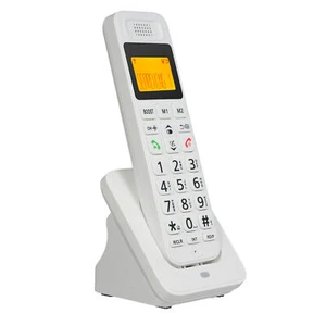 Expandable Cordless with LCD Display Caller 50 U7Z4 - Zdjęcie 1 z 11