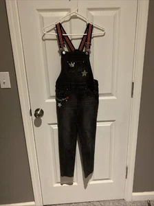 Wonder Nation Cotton/ Polyester Blend Bib Overalls (M7/8) EUC - Picture 1 of 6