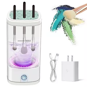Elektrischer Make-up Pinsel Reiniger Multifunktionaler Kosmetik Pinsel Reiniger - Bild 1 von 6