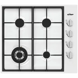 Chef 60cm Natural Gas Cooktop White CHG644WC - Picture 1 of 2