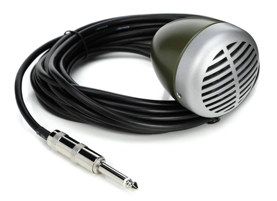 Shure 520DX ""Green Bullet"" Mundharmonika Harfe dynamisches Mikrofon - Bild 1 von 1