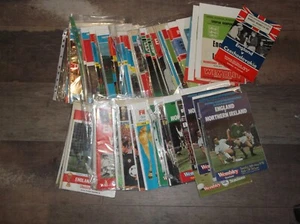 ENGLAND FOOTBALL PROGRAMMES - ONLY 99 PENCE EACH - PAY ONE LOT OF POSTAGE!! - Picture 1 of 1