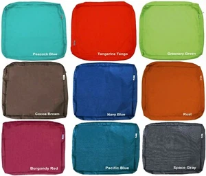 Paquete de 4 fundas con cremallera para sillas de asiento exterior 20""X18"" 18X20 - solo cubierta - Imagen 1 de 37