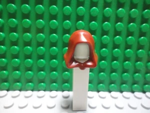 Lego Mini Figura 1 Sombrero Capucha Rojo Oscuro NUEVO - Imagen 1 de 1