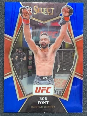 Rob Font 122 Blue Premier Select UFC 2022 Panini - Image 1 of 4