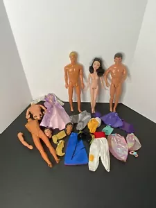 Lot Of 90’s Barbie Disney Ken Prince Charming Dolls Clothes Vintage 1990’s Lot - Picture 1 of 13