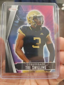 2022 Sage Football Silver Tre Swilling Rookie Georgia Bulldogs #56 - Picture 1 of 2