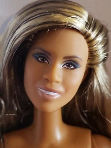 NUDE BARBIE BLACK LABEL LAVERNE COX ARTICULATED CELEBRITY DOLL FOR OOAK - Picture 1 of 11