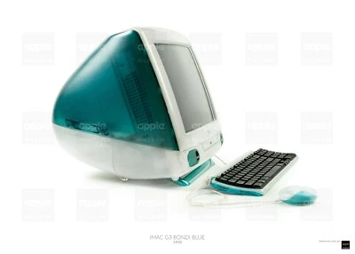 Apple iMac G3 Bondi Blue poster B 30x40cm - Bild 1 von 4