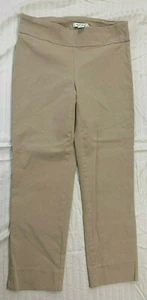 WHITE HOUSE BLACK MARKET WOMENS PULL ON CAPRIS PANTS SIZE 6 - Picture 1 of 3