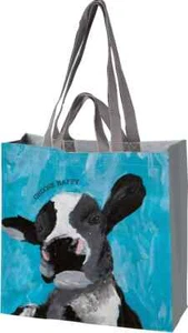 Bolso Shopper Primitives Reutilizable Choose Happy Cow de Kathy 5,8 x 15,5 x 15,3 - Imagen 1 de 2