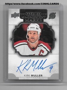 2017-18 UPPER DECK PREMIER KIRK MULLER MAGNIFICENT MARKS AUTOGRAPH