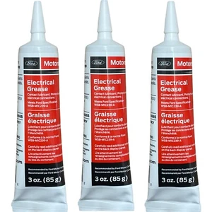 Motorcraft XG12 Electric Grease Lubricante Connectors Switches Ford OEM 3 Pack - Picture 1 of 4