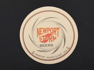 Newport Storm Beers Brewery Newport Rhode Island Double Sided Sided Coaster - Bild 1 von 3